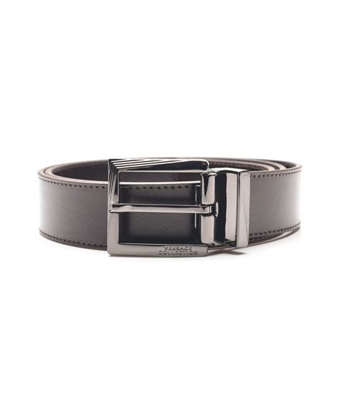 versace collection mens adjustable belt